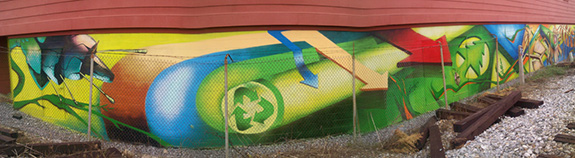 MuralsDC & WBL | 2009 | Takoma Green | Process